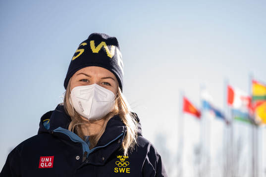 Josefin Bouveing of the Swedish national women's ice hockey