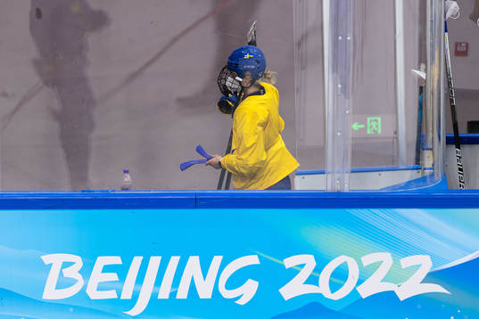 Linnea Johansson of Sweden women's ice hockey team