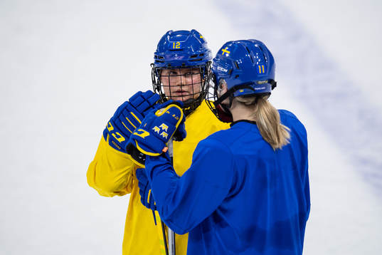 Maja Nylén-Persson of Sweden women's ice hockey team