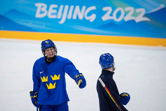 Linn Peterson of Sweden women's ice hockey team