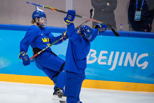 Jessica Adolfsson of Sweden women's ice hockey team