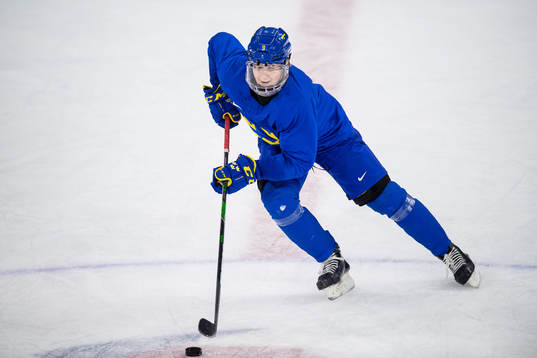 Jessica Adolfsson of Sweden women's ice hockey team
