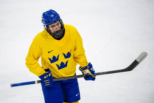 Linnea Johansson of Sweden women's ice hockey team