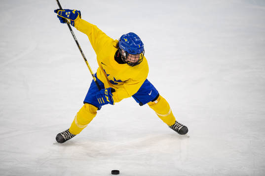 Anna Kjellbin of Sweden women's ice hockey team