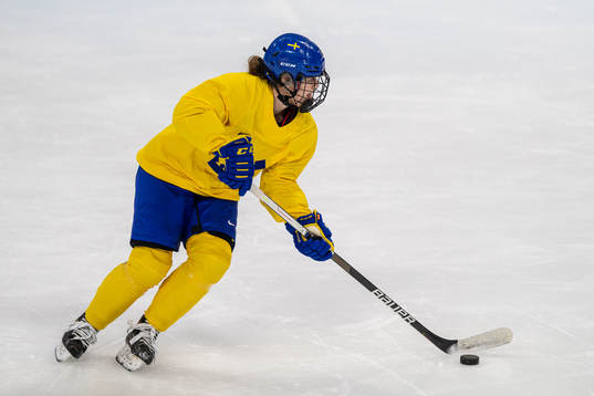 Emma Murén of Sweden women's ice hockey team