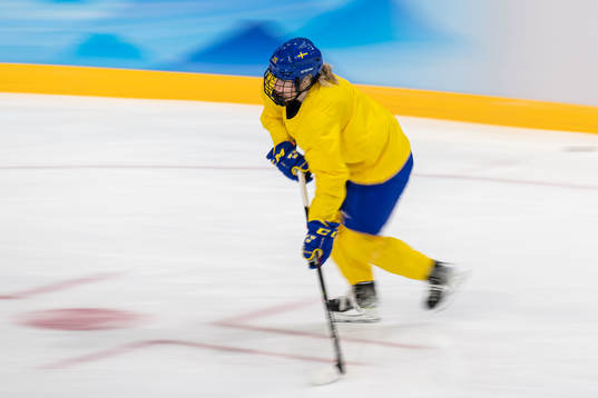 Lina Ljungblom of Sweden women's ice hockey team