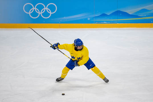 Anna Kjellbin of Sweden women's ice hockey team