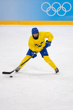 Anna Kjellbin of Sweden women's ice hockey team
