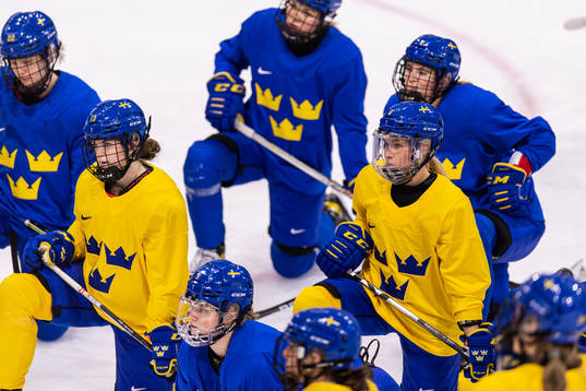 Ebba Berglund of Sweden women's ice hockey team