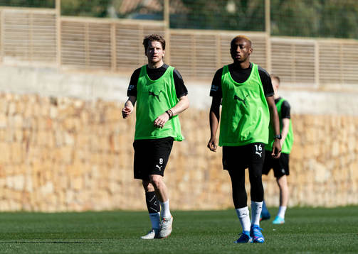Erik Friberg och Benie Traore