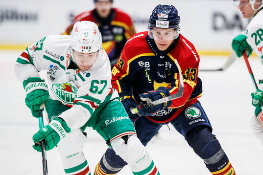 Rögles Leon Bristedt och Djurgårdens Filiph Engsund