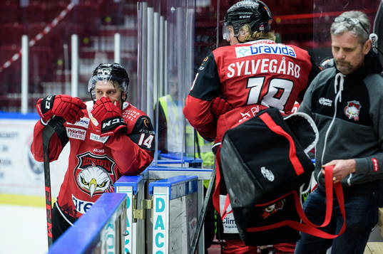 Malmö Redhawks Carl-Johan Lerby deppar