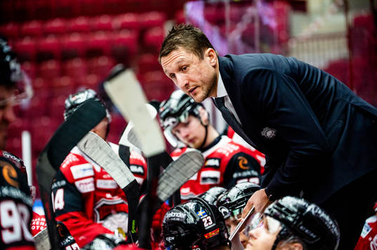 Malmö Redhawks tränare Tomas Kollar