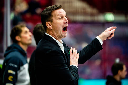 Färjestads tränare Johan Pennerborn