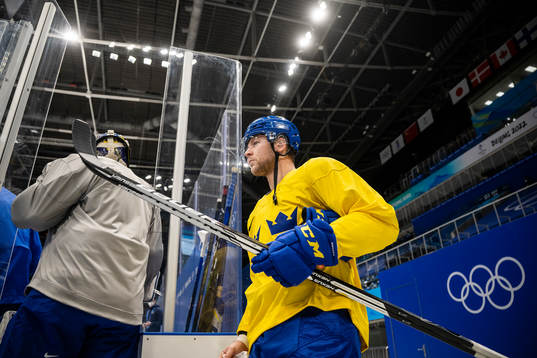 Christian Folin of the Swedish national men's ice hockey