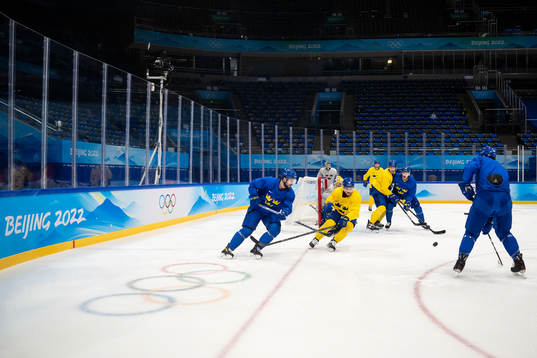 Oscar Fantenberg and Linus Hultström of the Swedish