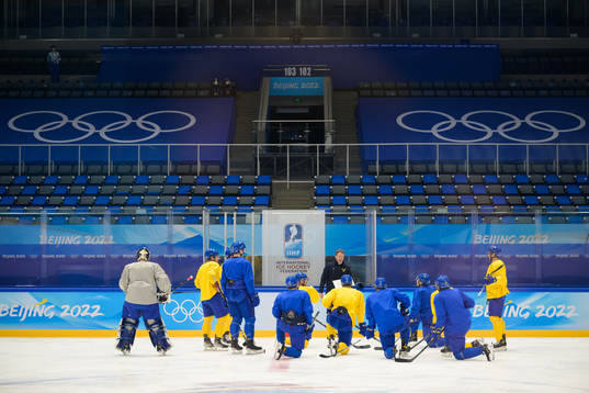 Head coach Johan Garpenlöv of the Swedish national men's