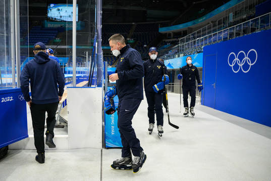 Scouting coach Tomas Montén of the Swedish national men's