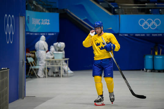 Christian Folin of the Swedish national men's ice hockey