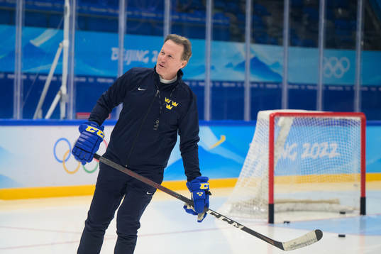 Head coach Johan Garpenlöv of the Swedish national men's