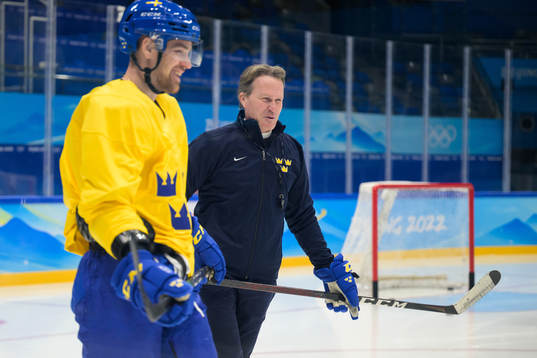Head coach Johan Garpenlöv of the Swedish national men's
