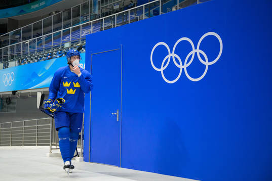 Jacob de la Rose of the Swedish national men's ice hockey