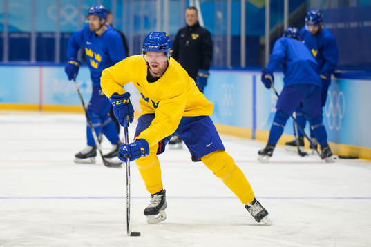Joakim Nordström of the Swedish national men's ice hockey