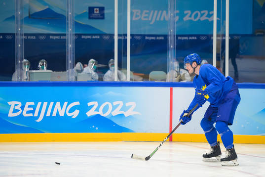 Carl Klingberg of the Swedish national men's ice hockey