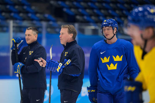 Head coach Johan Garpenlöv of the Swedish national men's