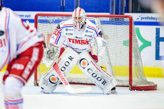 Timrås målvakt Jacob Johansson
