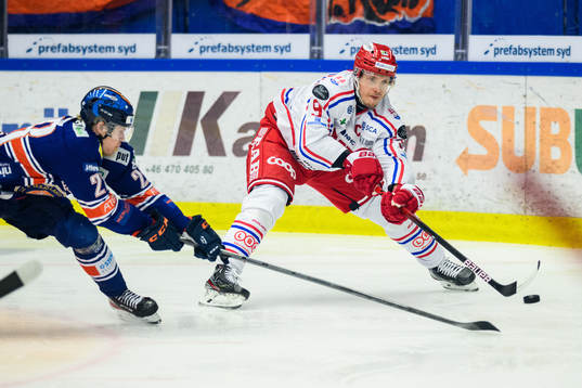 Växjös Hugo Gustafsson och Timrås Didrik Strömberg