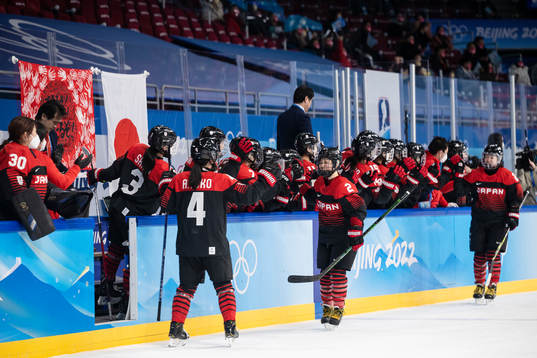 Shiori Koike of Japan celebrates