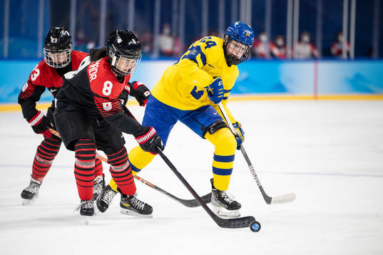 Akane Hosoyamada of Japan and Felizia Wikner-Zienkiewicz of