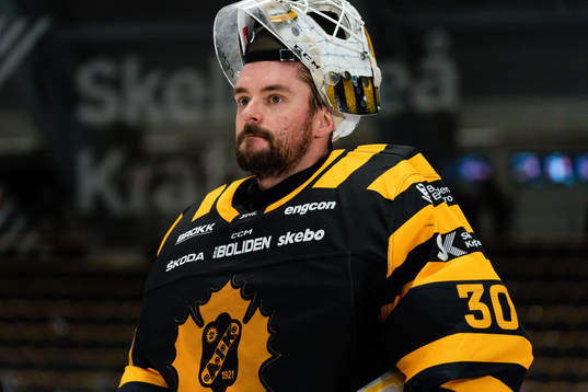 Skellefteås målvakt Gustaf Lindvall