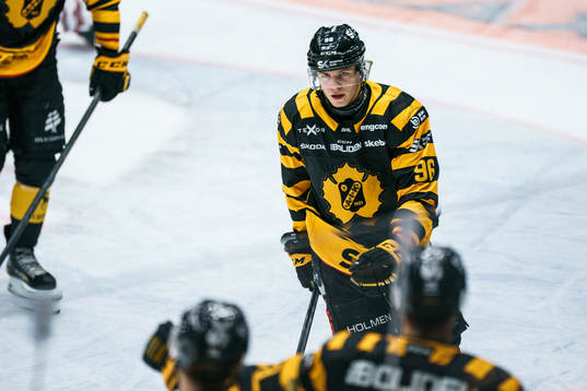 Skellefteås Rickard Hugg jublar