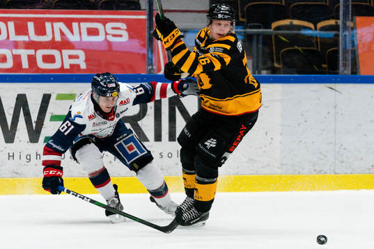 Linköpings Markus Ljungh och Skellefteås Linus Lindström