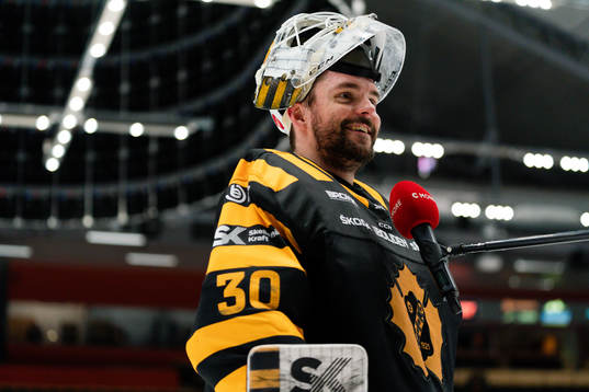 Skellefteås målvakt Gustaf Lindvall höll nollan