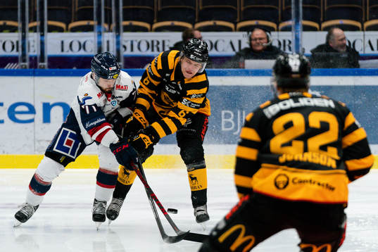 Linköpings Robert Lantosi och Skellefteås Måns Forsfjäll