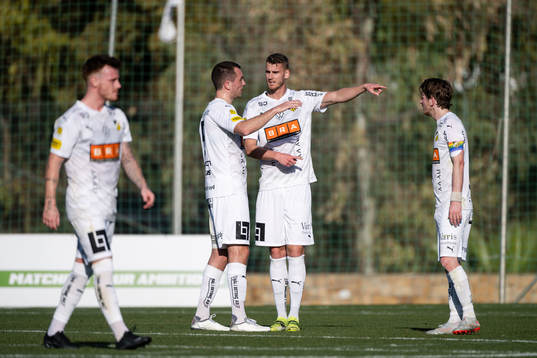 Even Hovland and Johan Hammar of Häcken