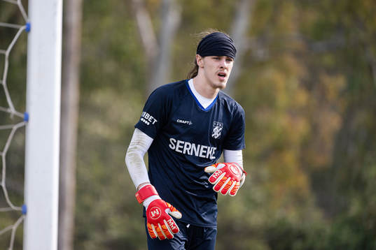 Målvakt Adam Ingi Benediktsson