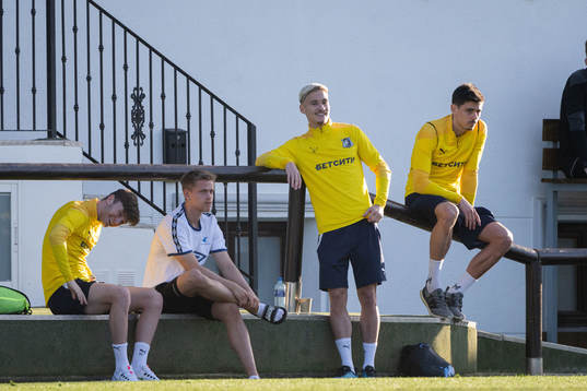 Magnus Knudsen, Pontus Almqvist and Dennis Hadzikadunic of