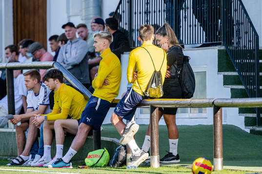 Pontus Almqvist and Dennis Hadzikadunic of Rostov with