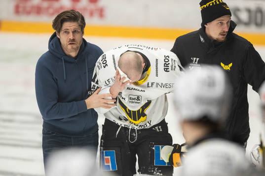 Västerås Anton Svensson med skada