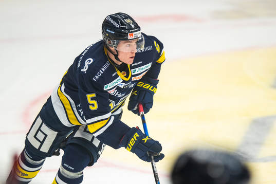 under ishockeymatchen i Hockeyallsvenskan mellan HV71 och