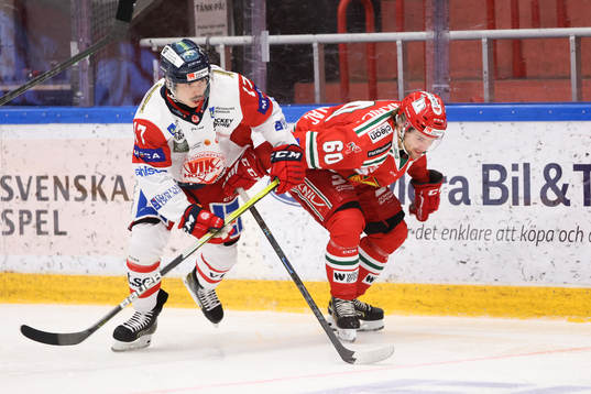 Västerviks Jaakko Lantta och Moras Kalle Miketinac