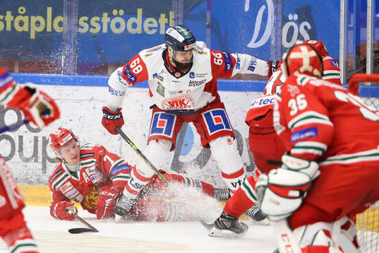 Moras Isak Pantzare och Västerviks Joakim Hagelin