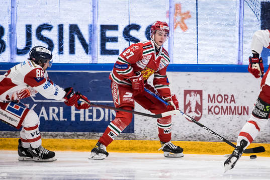 Moras Isak Rosen och Västerviks Skyler McKenzie