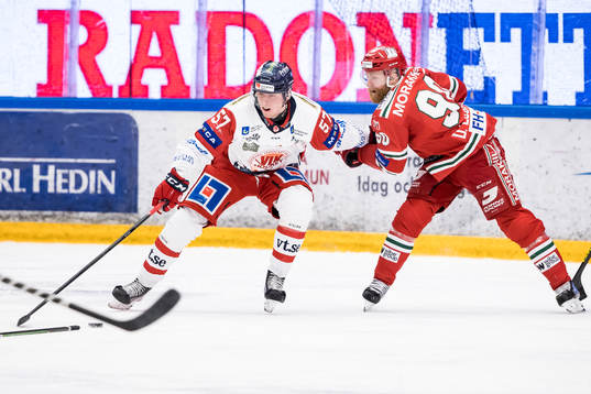 Västerviks Alfred Barklund och Moras Daniel Ljungren