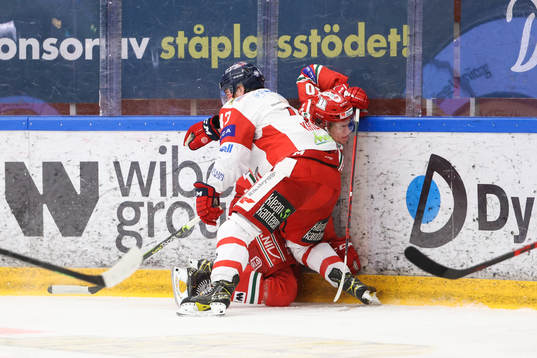 Västerviks Max Krogdahl och Moras Isak Grarfve