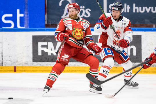 Moras Daniel Ljungren och Västerviks Luke Green